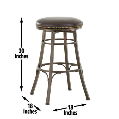 Bali - Backless Swivel Chair - Hornell Furniture Outlet