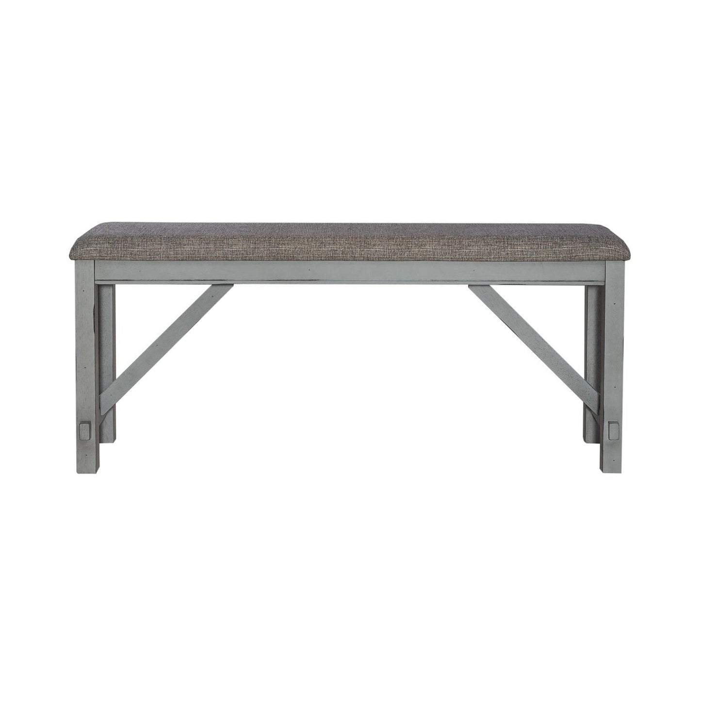 Newport - Counter Height Dining Bench - Gray - Hornell Furniture Outlet
