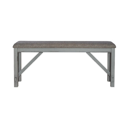 Newport - Counter Height Dining Bench - Gray - Hornell Furniture Outlet