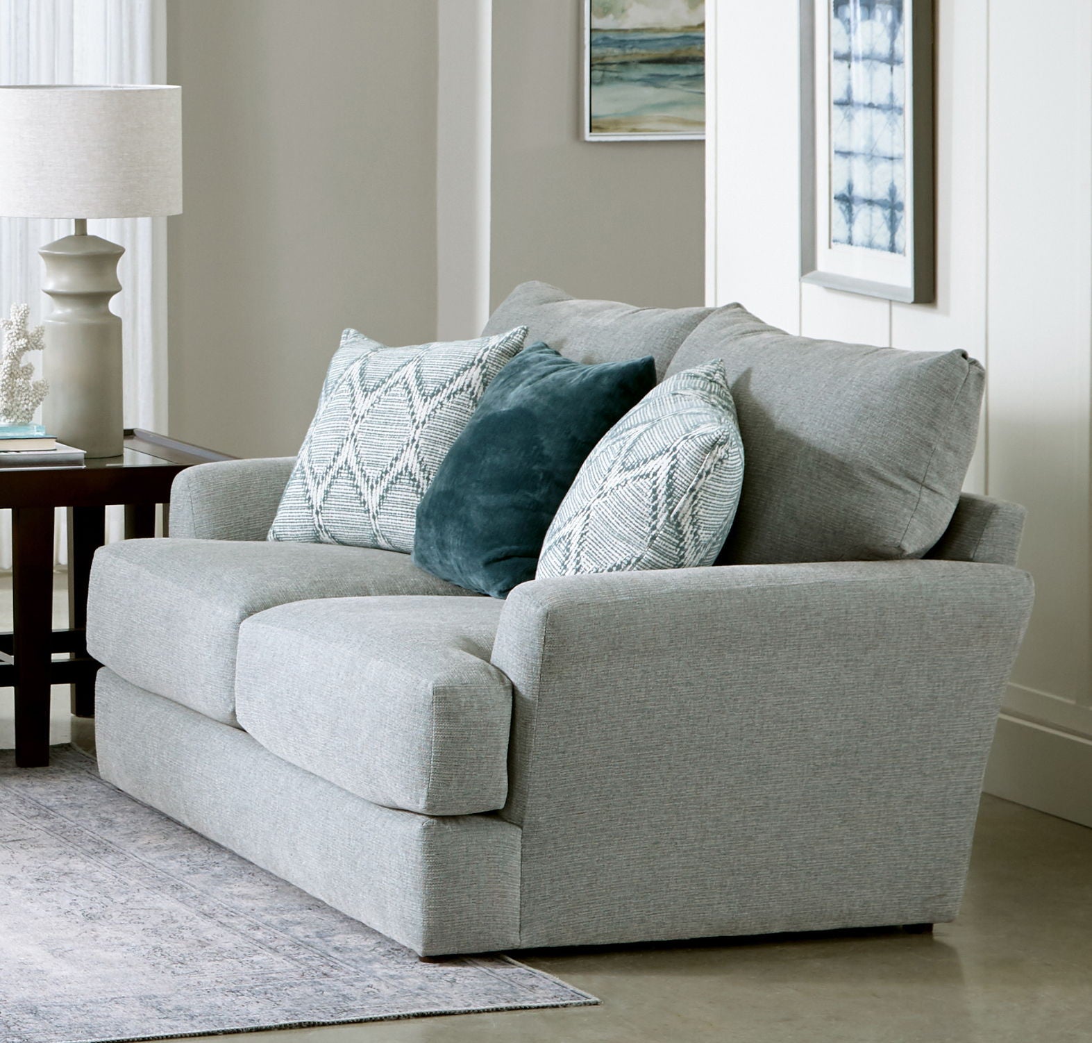 Howell - Loveseat - Hornell Furniture Outlet