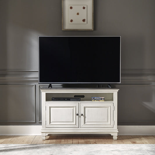 Allyson Park - 46" TV Console - White - Hornell Furniture Outlet