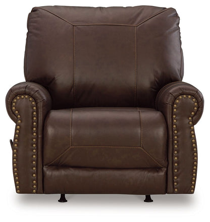 Colleton - Dark Brown - Rocker Recliner - Hornell Furniture Outlet