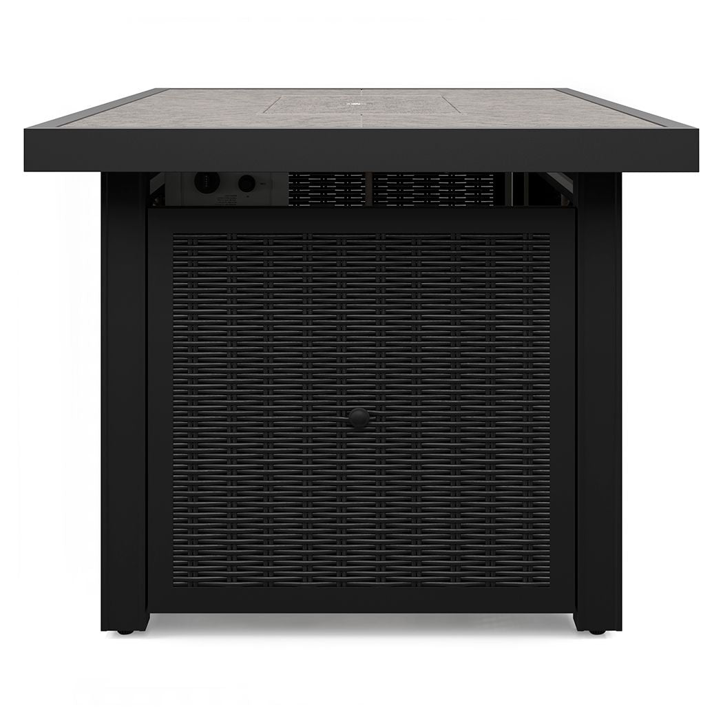 Beachcroft - Rectangular Fire Pit Table - Hornell Furniture Outlet