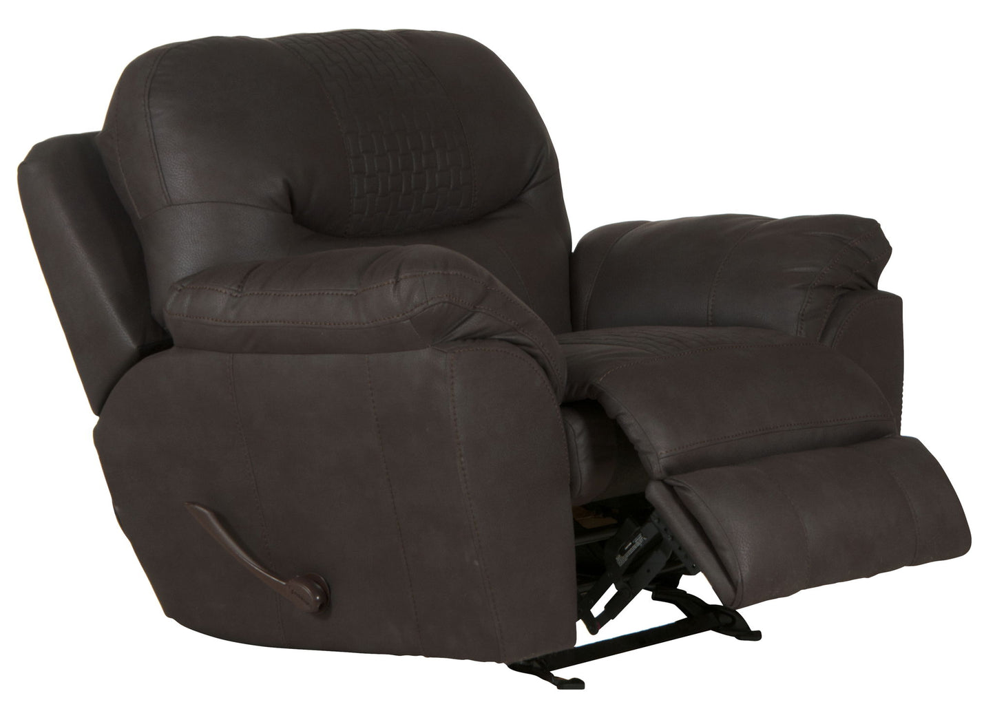 Legend - Glider Recliner - Chocolate - Hornell Furniture Outlet