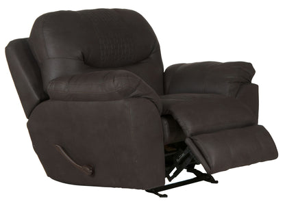 Legend - Glider Recliner - Chocolate - Hornell Furniture Outlet