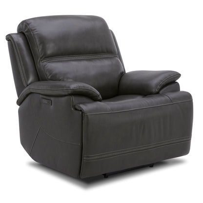 Bentley - Swivel Glider Recliner P2 - Graphite - Hornell Furniture Outlet