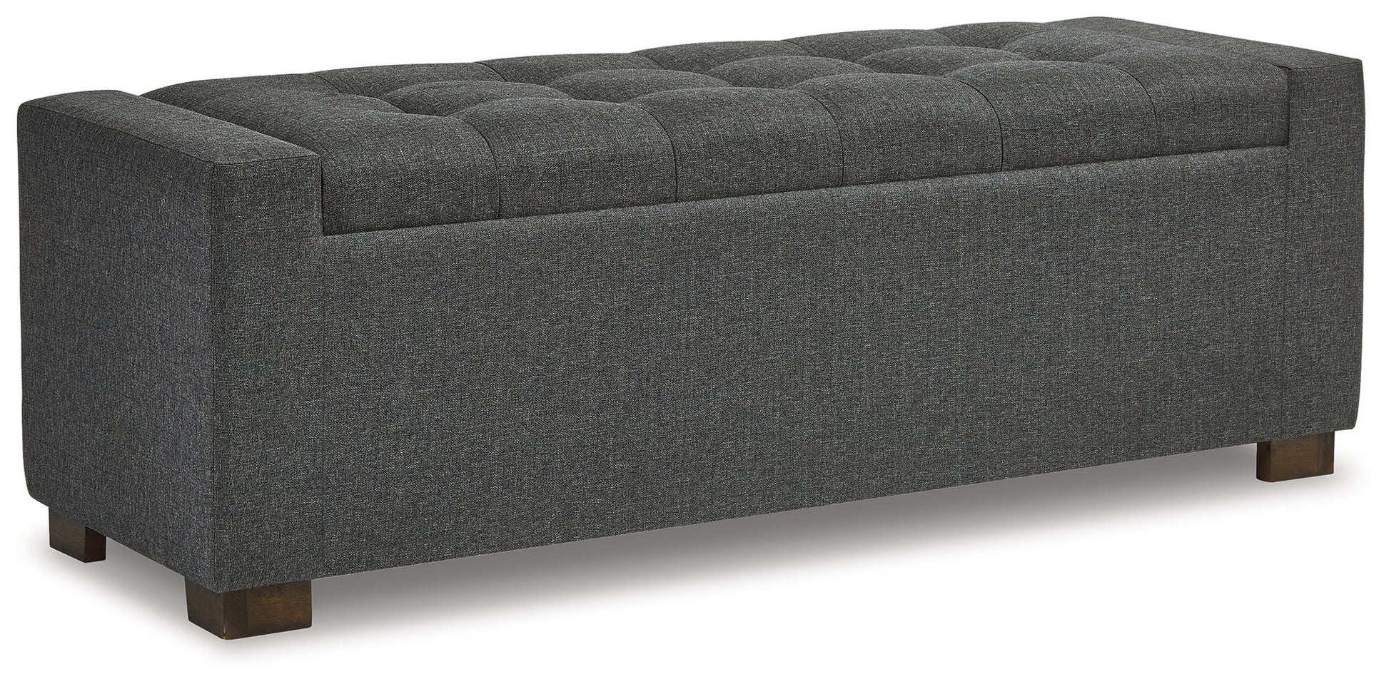 Cortwell - Storage Bench - Gray - Hornell Furniture Outlet