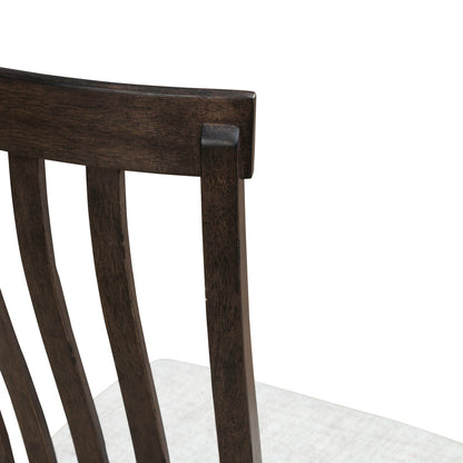 Grant Park - Slat Back Side Chair (RTA) - Brown - Hornell Furniture Outlet