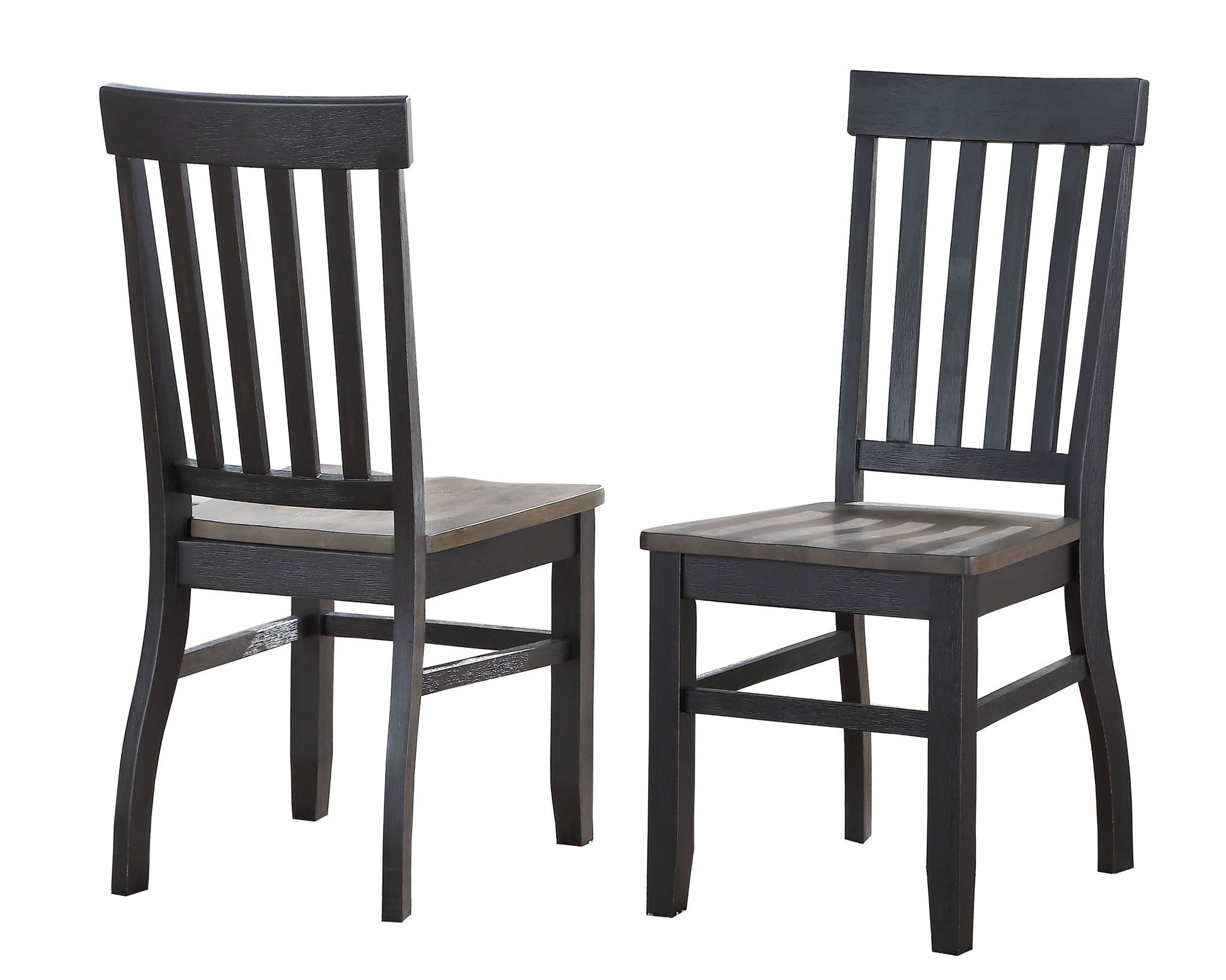 Raven - Noir Side Chair (Set of 2) - Dark Brown - Hornell Furniture Outlet