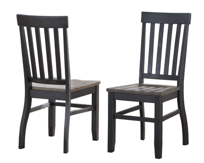 Raven - Noir Side Chair (Set of 2) - Dark Brown - Hornell Furniture Outlet