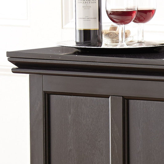 Garcia - Silverstone Top Counter - Dark Brown - Hornell Furniture Outlet