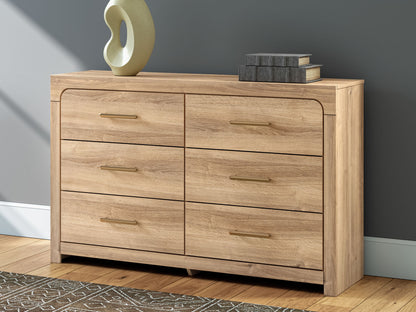 Kinlanni - Six Drawer Dresser - Hornell Furniture Outlet