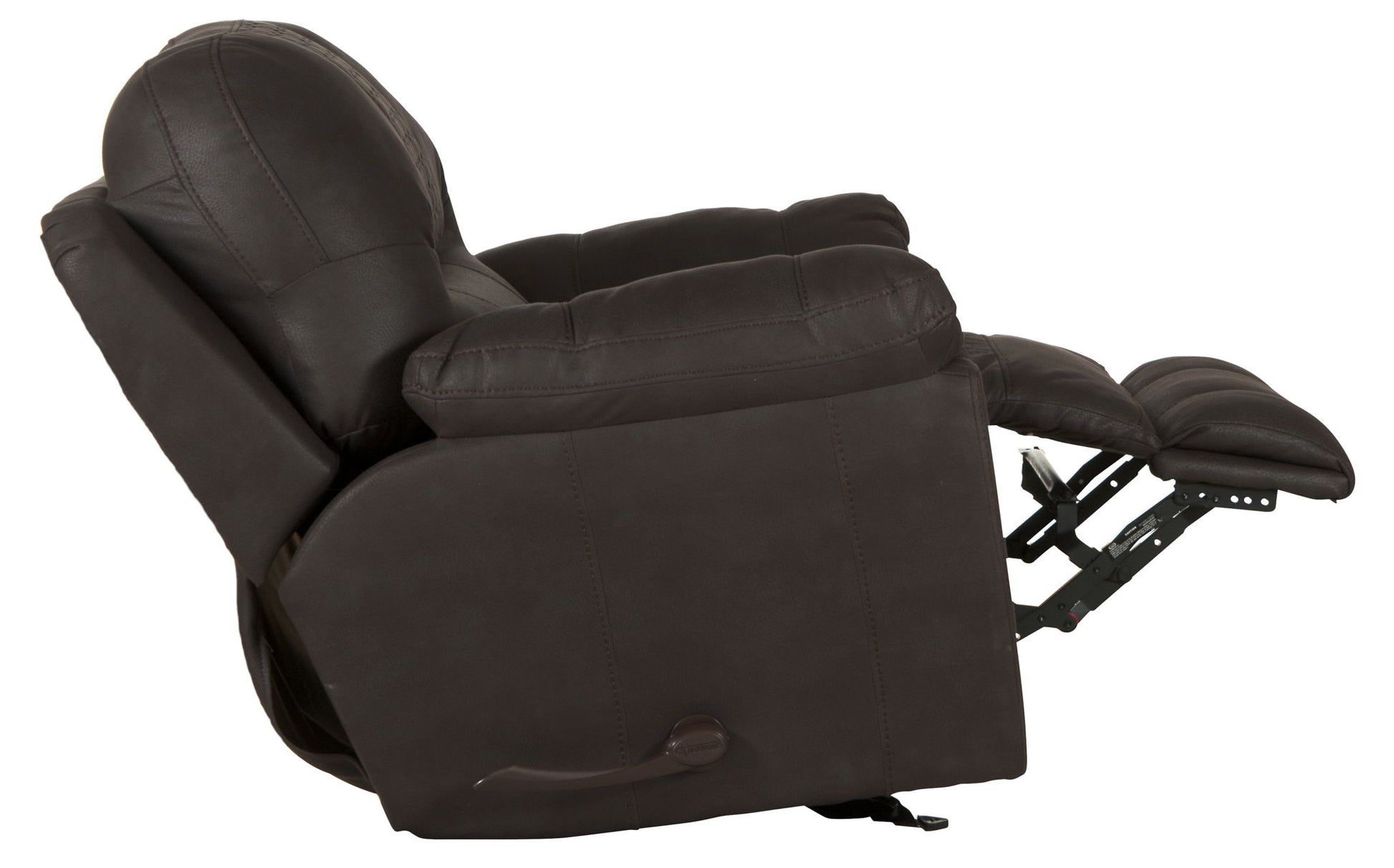 Legend - Glider Recliner - Chocolate - Hornell Furniture Outlet