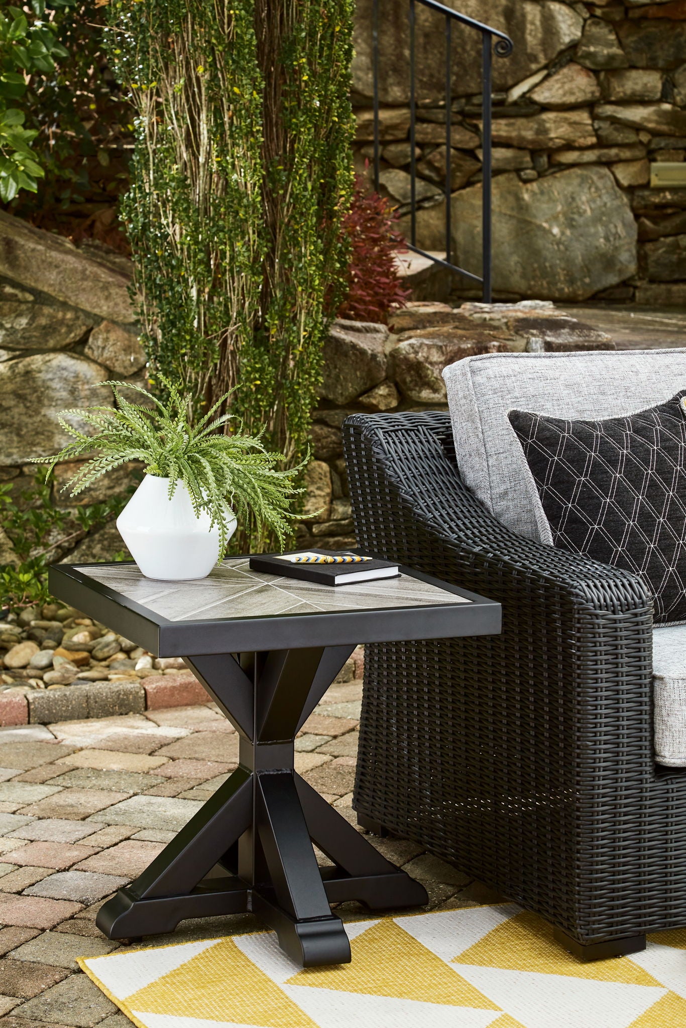 Beachcroft - Square End Table - Hornell Furniture Outlet