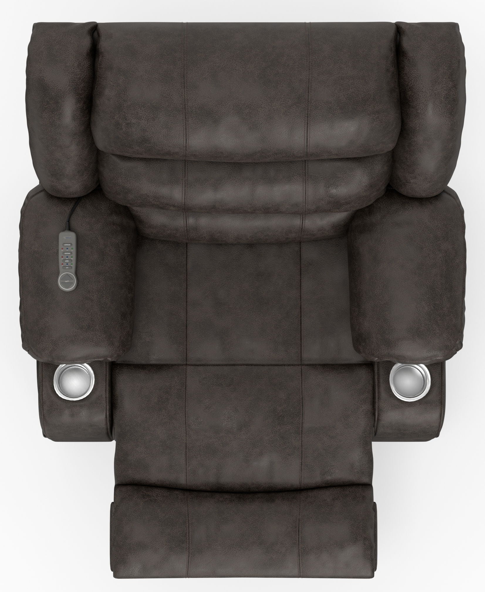Tucker - Power Lift Recliner With Heat & Massage - Steel - Hornell Furniture Outlet