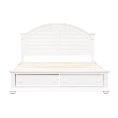 Summer House I - Storage Bed, Dresser & Mirror - Hornell Furniture Outlet