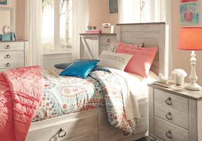 Willowton - Panel Bed - Hornell Furniture Outlet