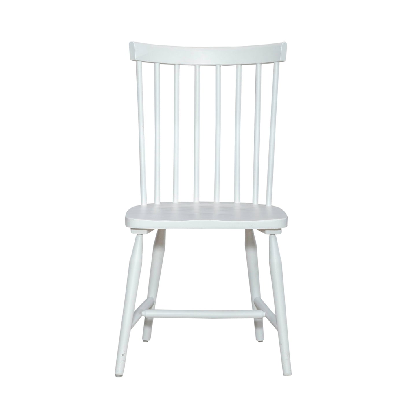 Palmetto Heights - Spindle Back Side Chair (RTA) - White - Hornell Furniture Outlet