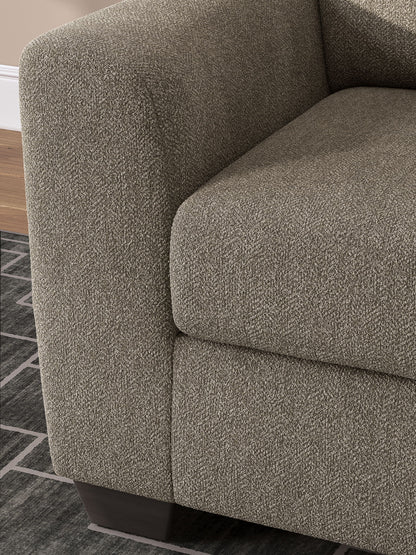 Triston - Peaks - Chair And A Half - Suede - Hornell Furniture Outlet