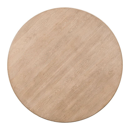 Proximity Place - Round Cocktail Table - Light Brown - Hornell Furniture Outlet