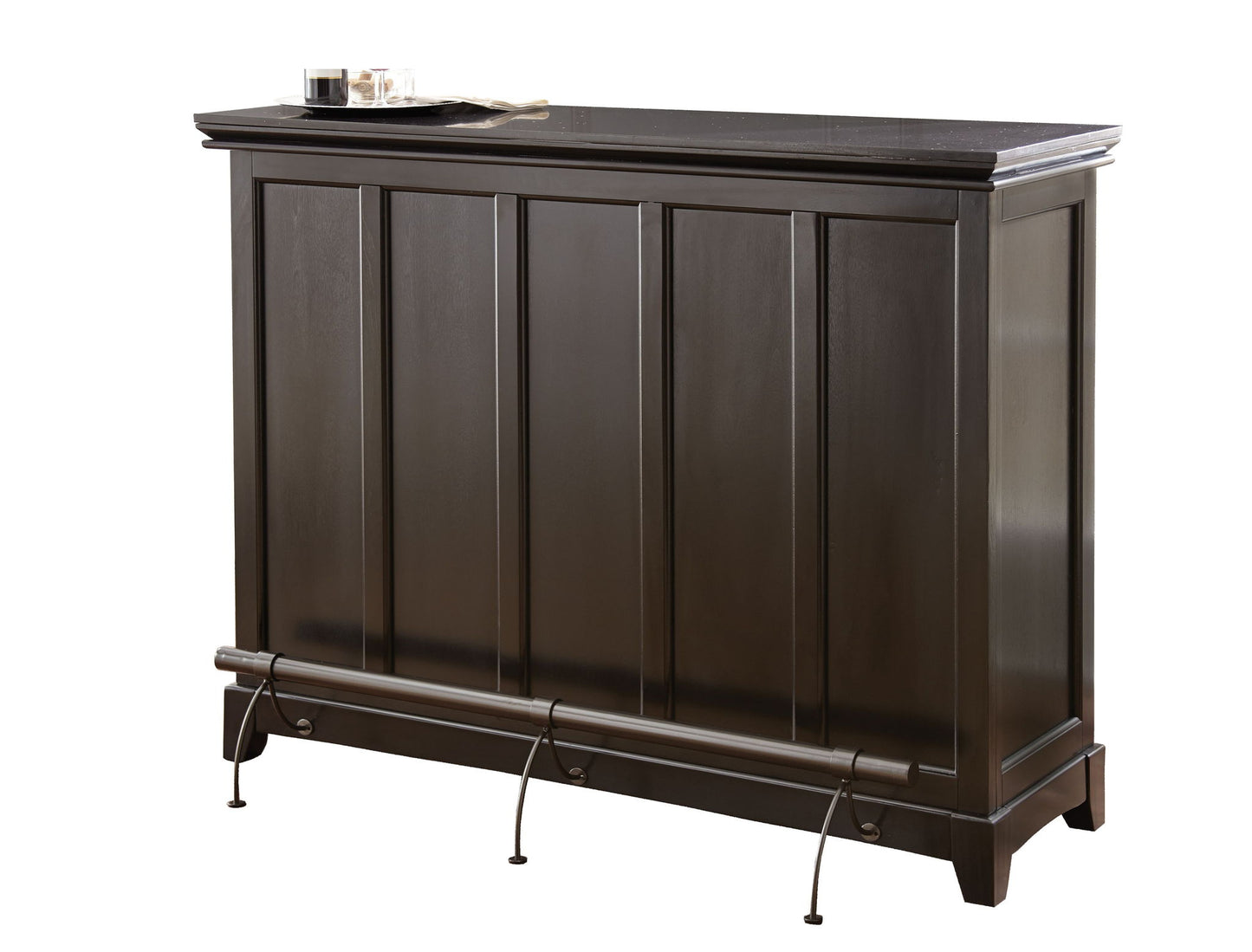 Garcia - Silverstone Top Bar Unit - Dark Brown - Hornell Furniture Outlet