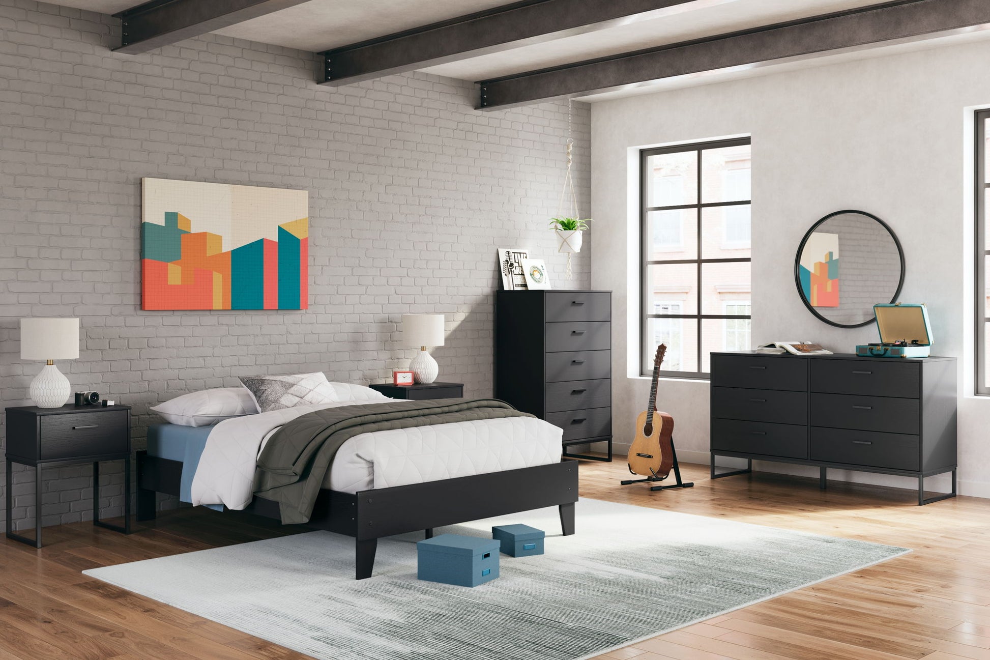Socalle - Platform Bed - Hornell Furniture Outlet