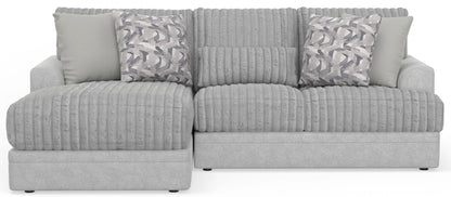 Titan - Sectional With Comfort Coil Seating And Accent Pillows Included - Hornell Furniture Outlet