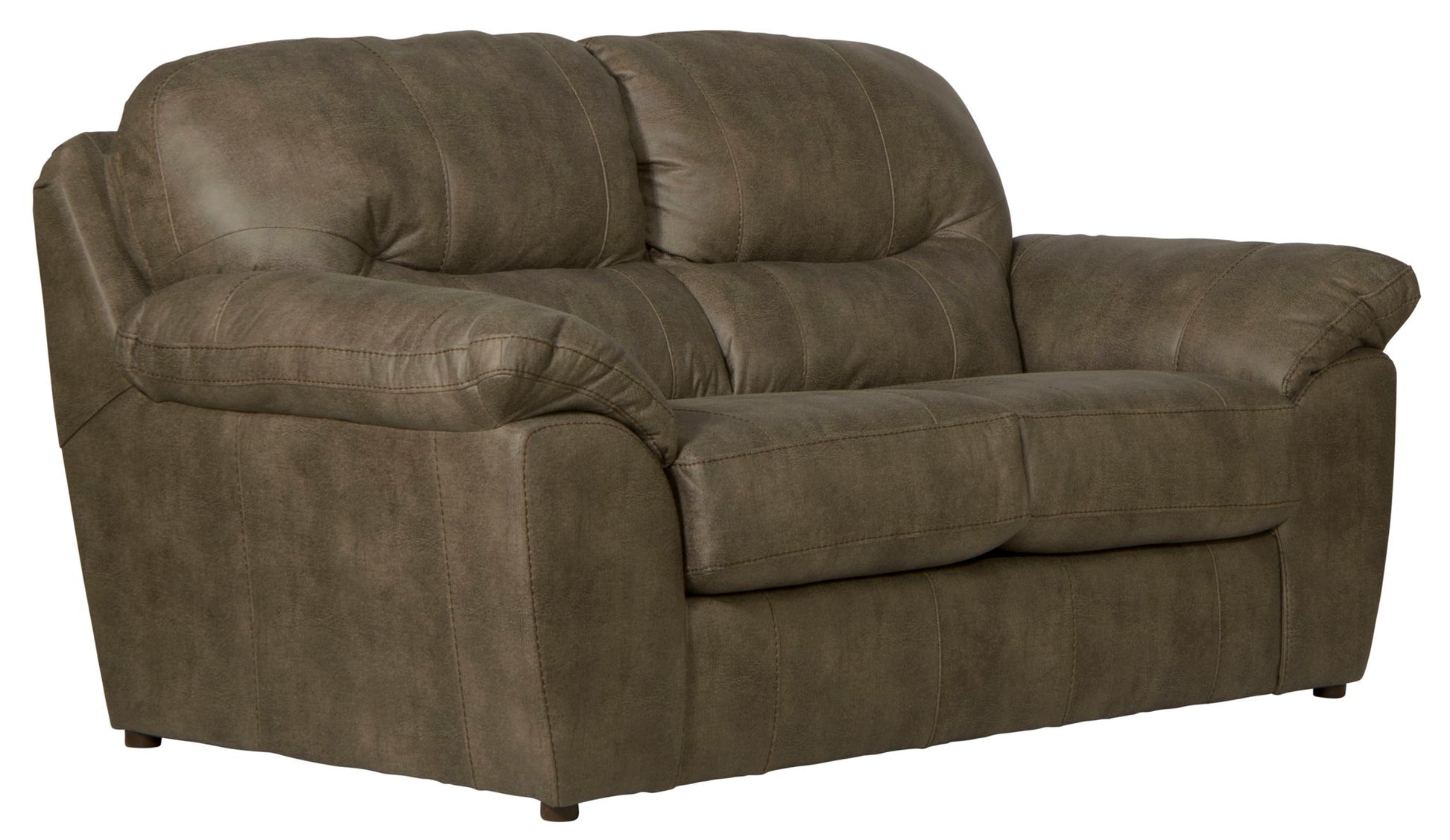 Bradshaw - Loveseat - Mushroom - Hornell Furniture Outlet