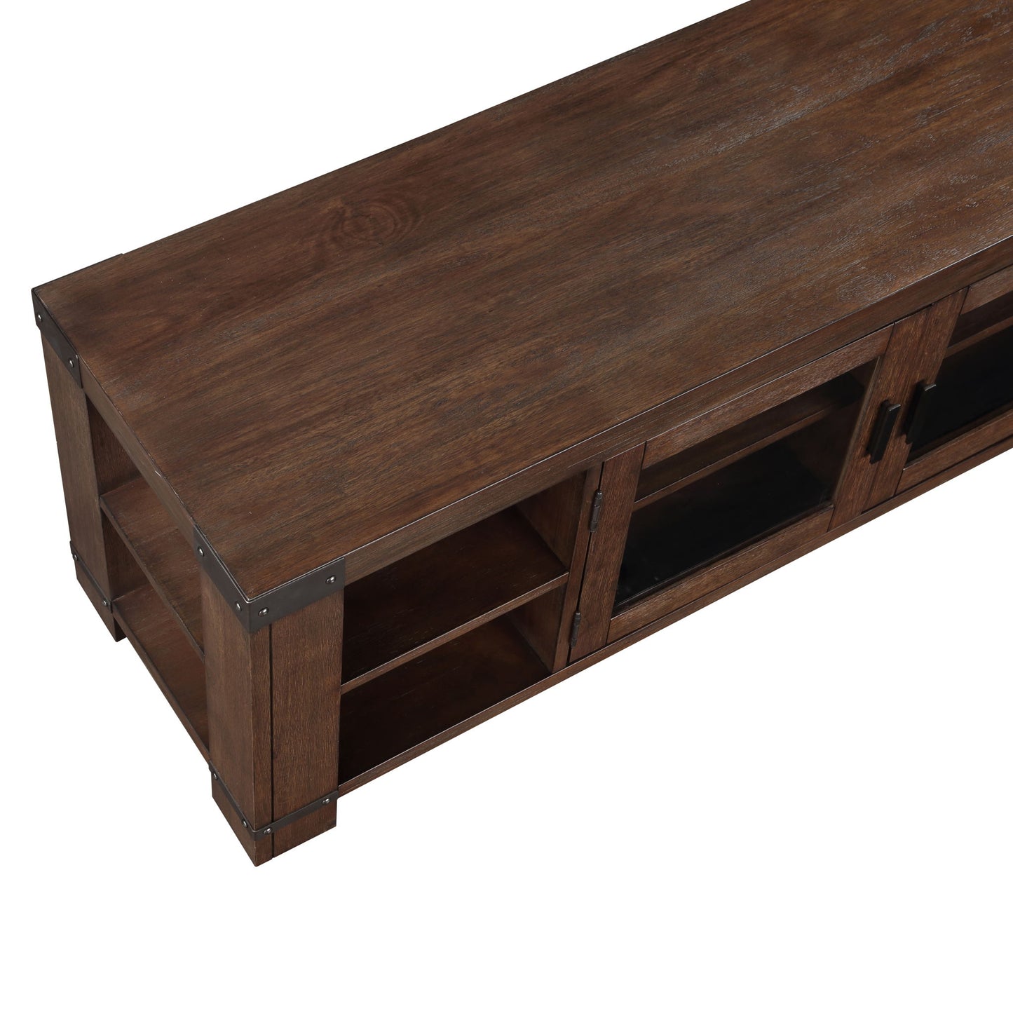Arusha - TV Stand - Brown - Hornell Furniture Outlet