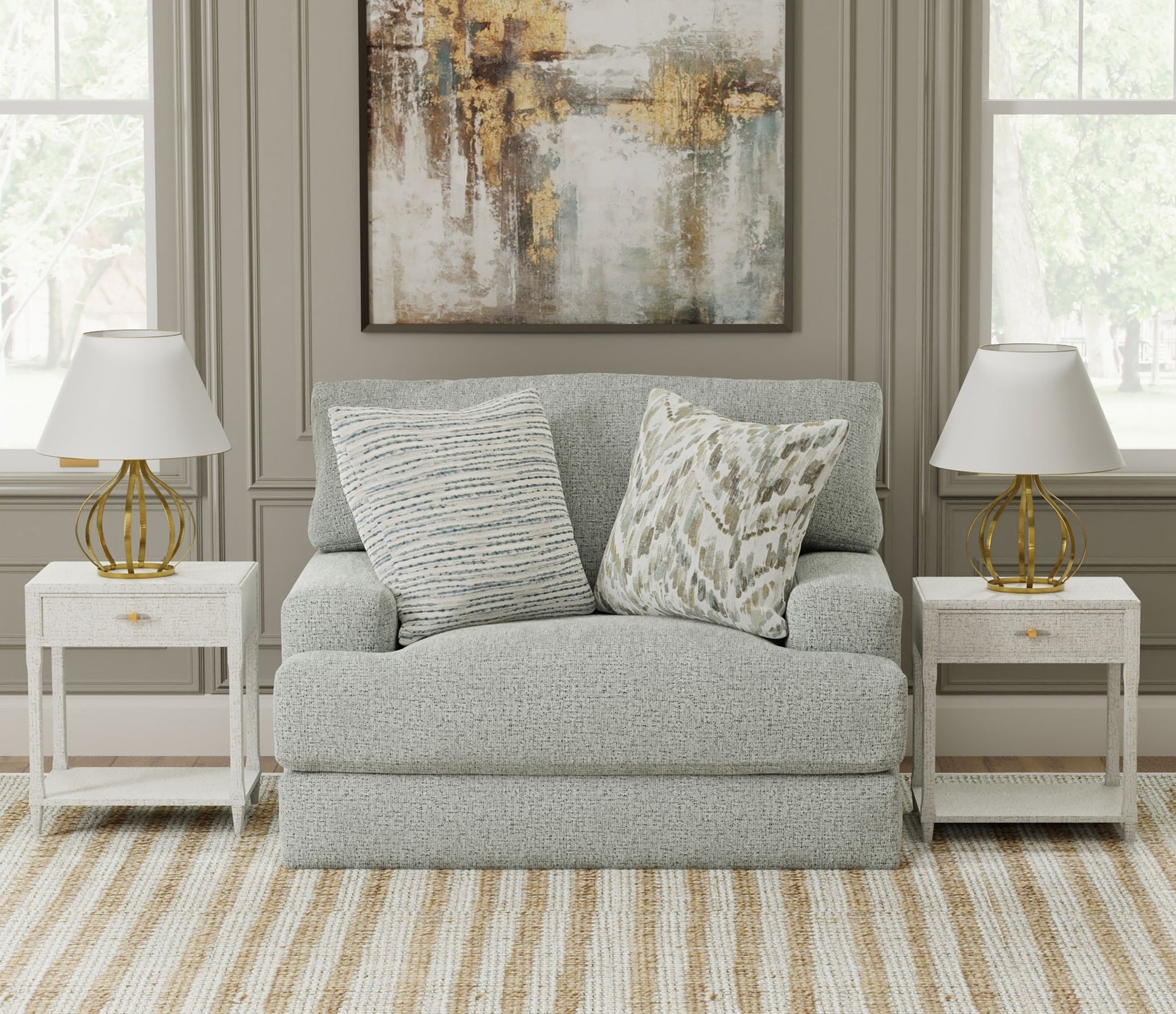 Brett - Chair 1/2 - Hornell Furniture Outlet