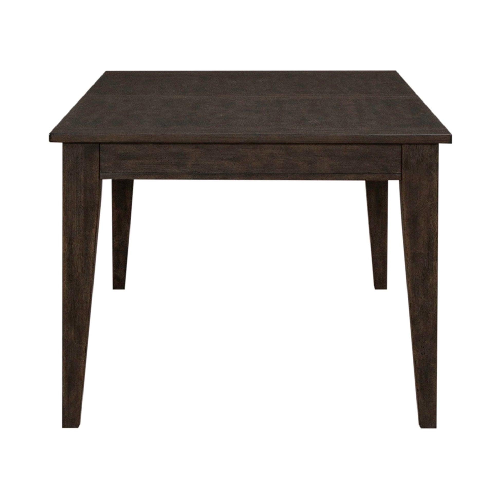 Midland Falls - Rectangular Leg Table - Dark Brown - Hornell Furniture Outlet