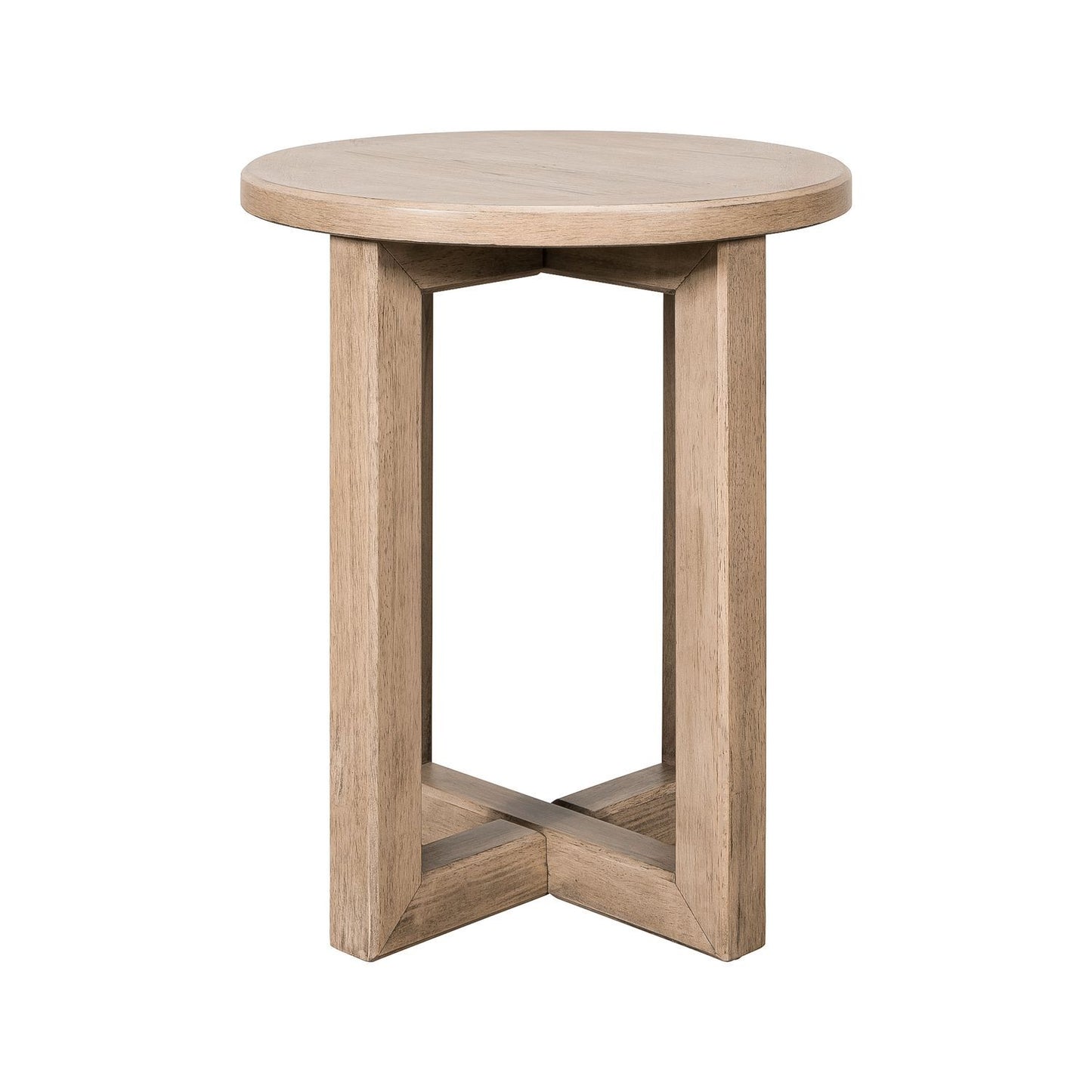 Proximity Place - Chairside Table - Light Brown - Hornell Furniture Outlet