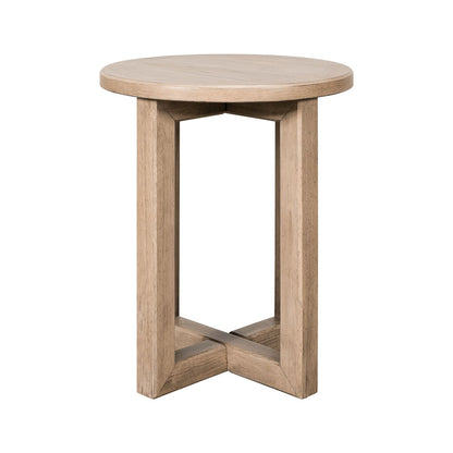 Proximity Place - Chairside Table - Light Brown - Hornell Furniture Outlet