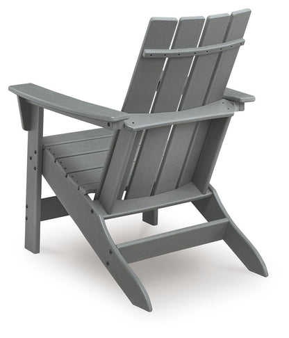 Cove Beach - Adirondack Chair - Gray - Hornell Furniture Outlet