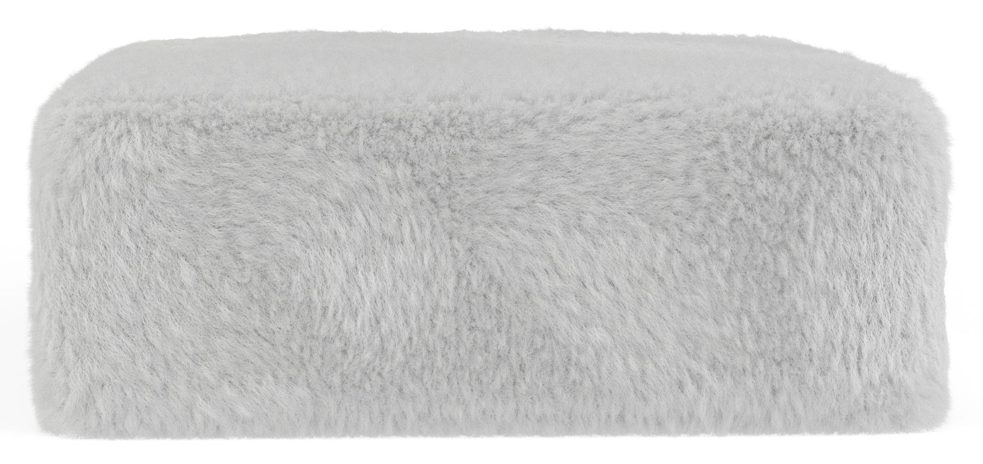 Bankside - Fabric Cocktail Ottoman - Gray - Hornell Furniture Outlet