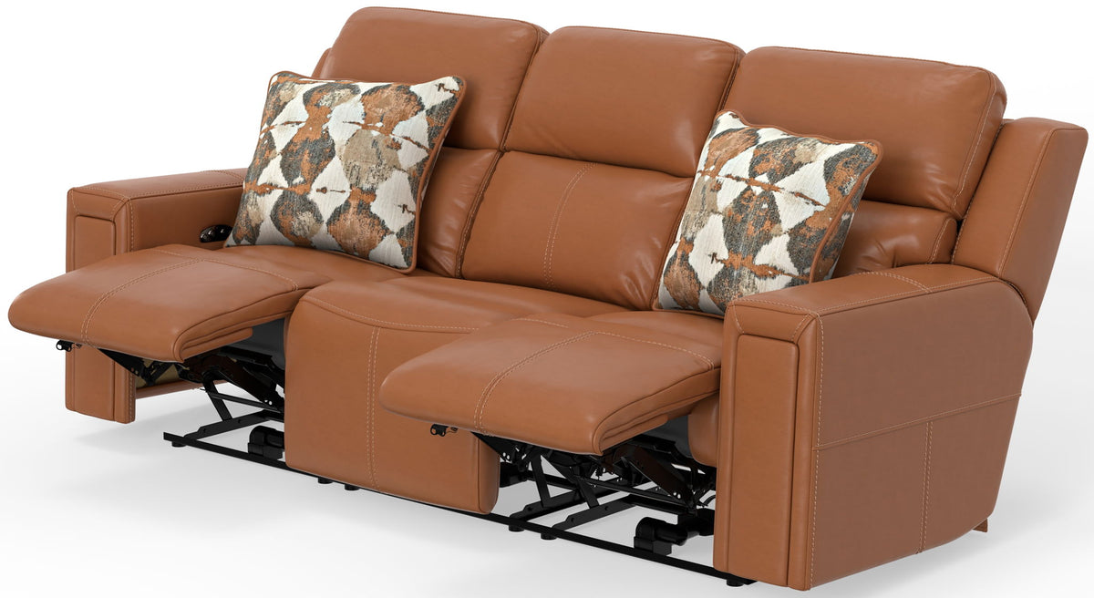Arezzo - Power Headrest Power Reclining Sofa With Zero Gravity/Extended Ottoman