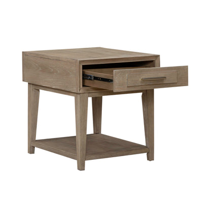 Brentwood - End Table - Sandstone - Hornell Furniture Outlet