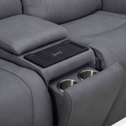 Chapman - Loveseat With Console P2 & ZG - Hornell Furniture Outlet