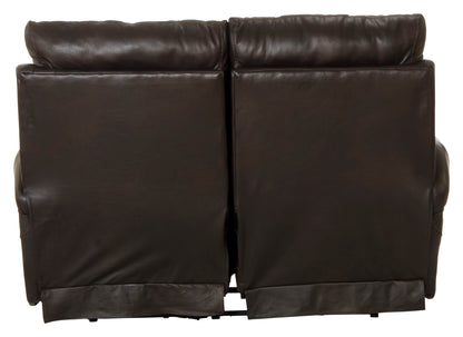 Torretta - Power Lay Flat Reclining Loveseat - Hornell Furniture Outlet