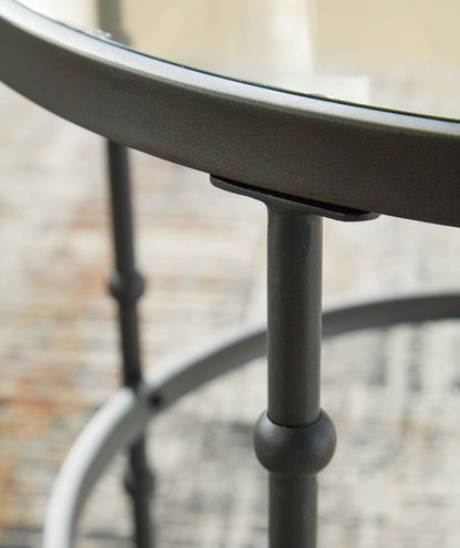 Kellyco - Gunmetal - Occasional Table Set (Set of 3) - Hornell Furniture Outlet