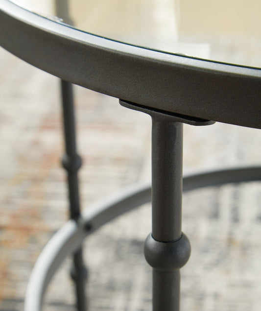 Kellyco - Gunmetal - Occasional Table Set (Set of 3) - Hornell Furniture Outlet