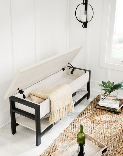 Rhyson - Storage Bench - Hornell Furniture Outlet