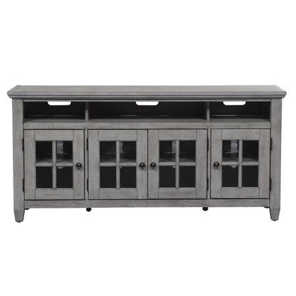 Heartland - Entertainment TV Stand - White - Hornell Furniture Outlet