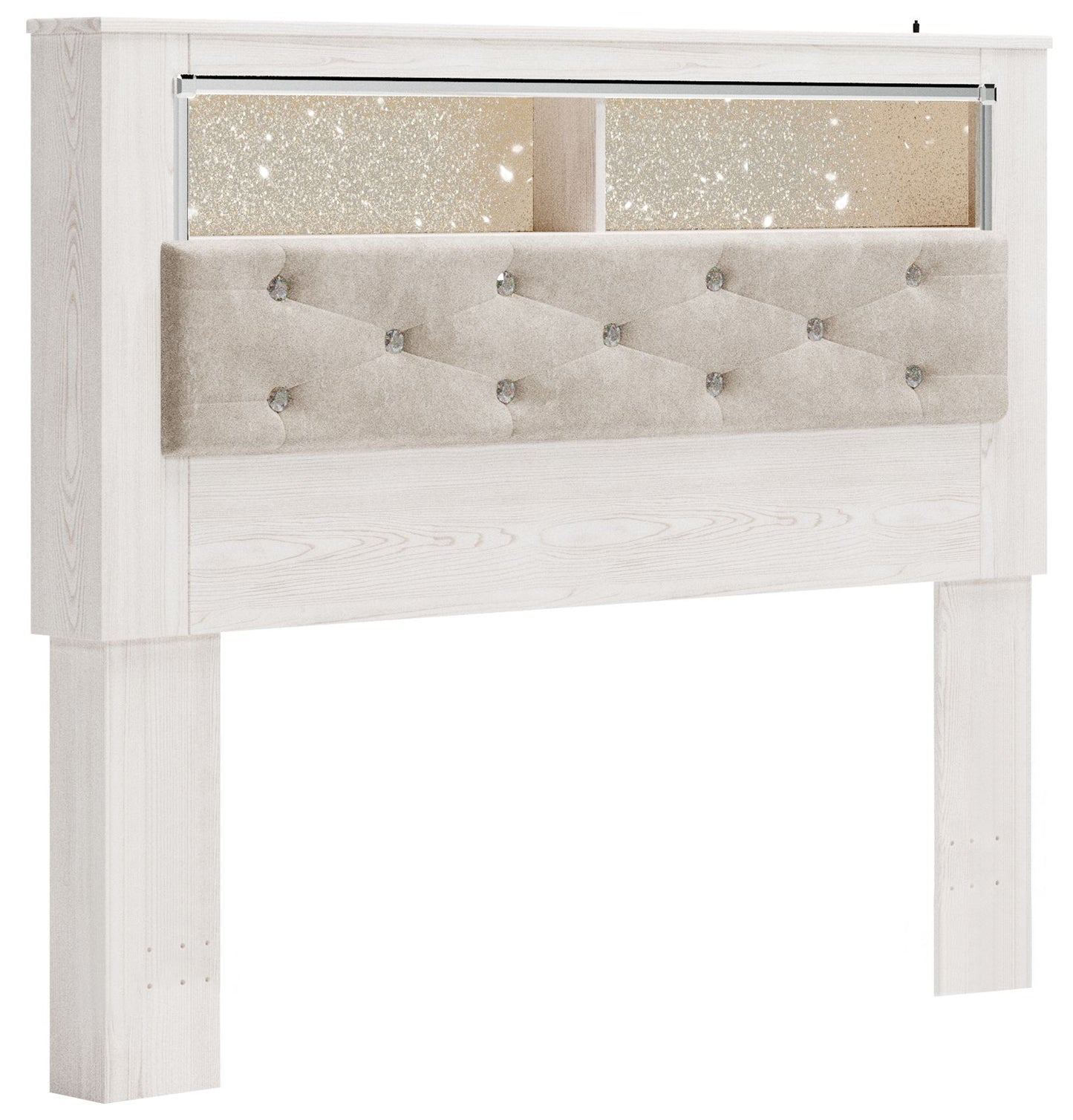 Altyra - Panel Bookcase Headboard - Hornell Furniture Outlet