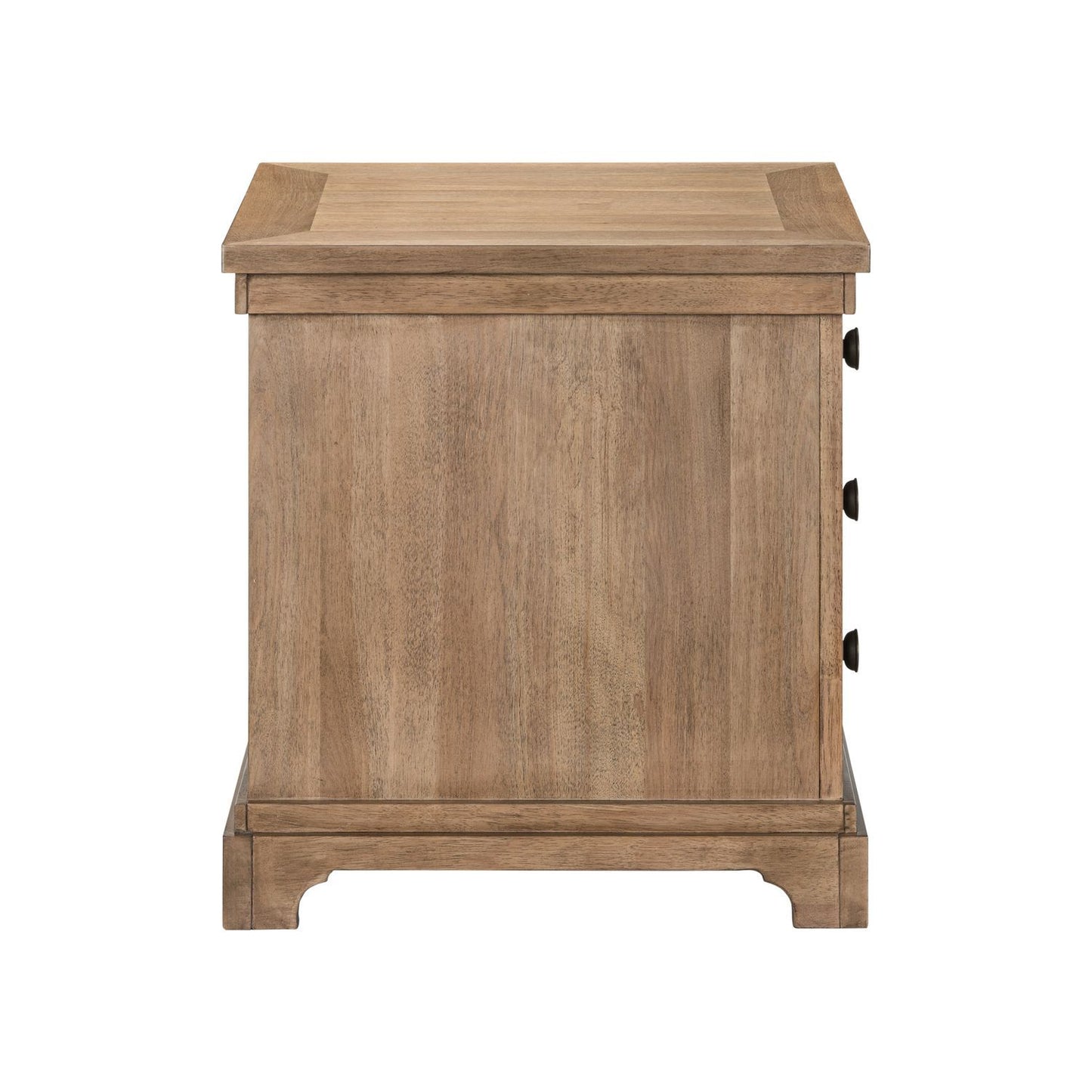 Haven Hills - Chairside Table - Camel Beige - Hornell Furniture Outlet