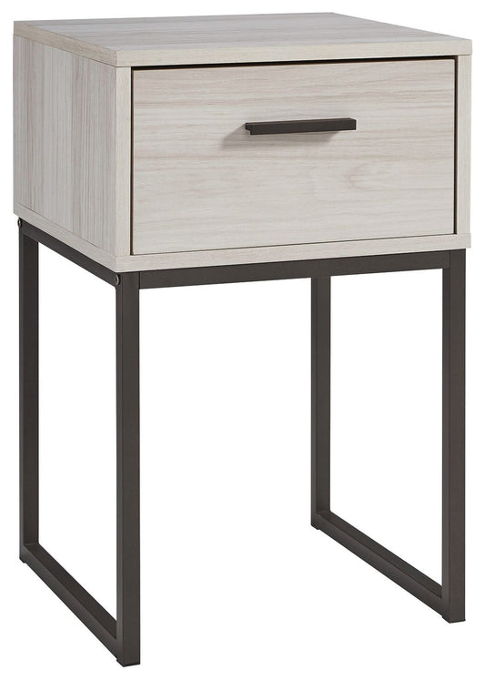 Socalle - One Drawer Night Stand - Hornell Furniture Outlet