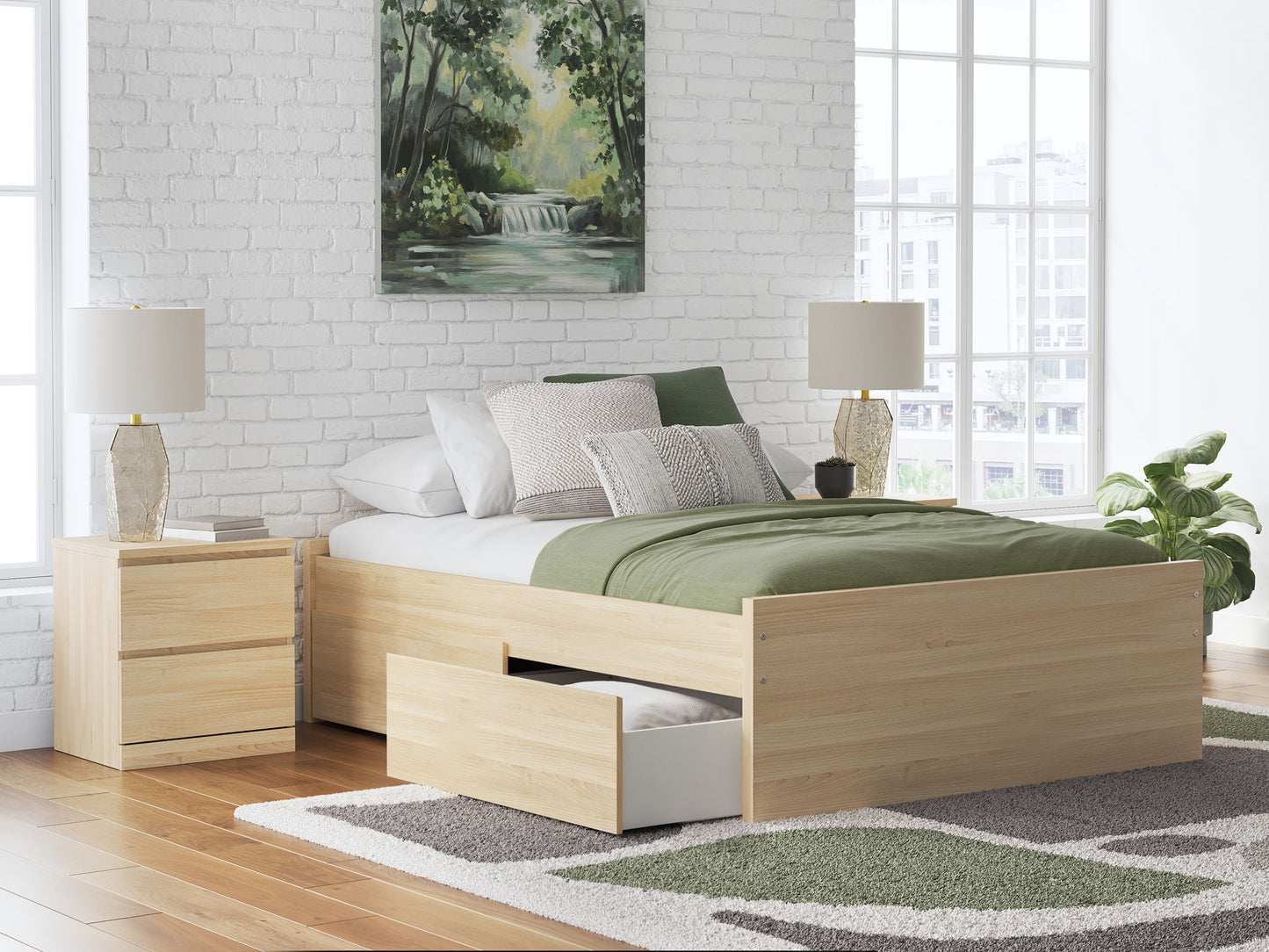 Onita - Platform Bed - Hornell Furniture Outlet