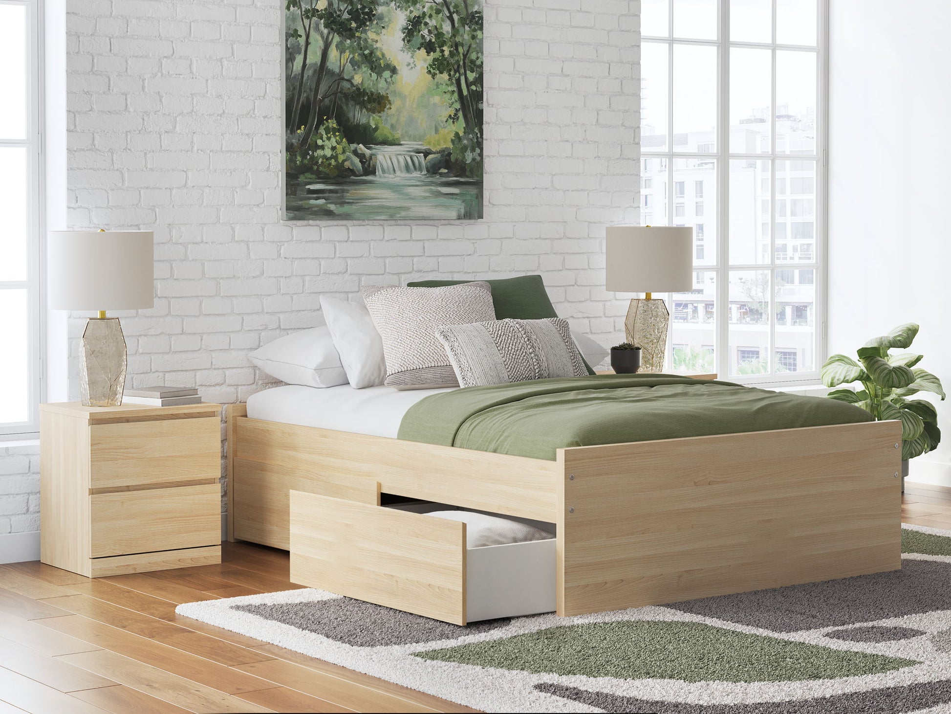 Onita - Platform Bed - Hornell Furniture Outlet