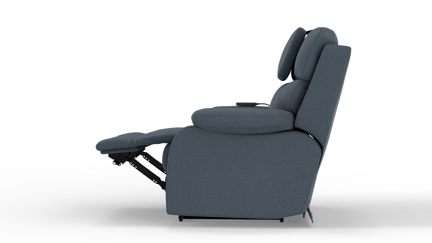 Dreamtime - 48" Power Headrest Power Lay Flat Recliner With CR3 Heat/Massage/Zero Gravity - Hornell Furniture Outlet