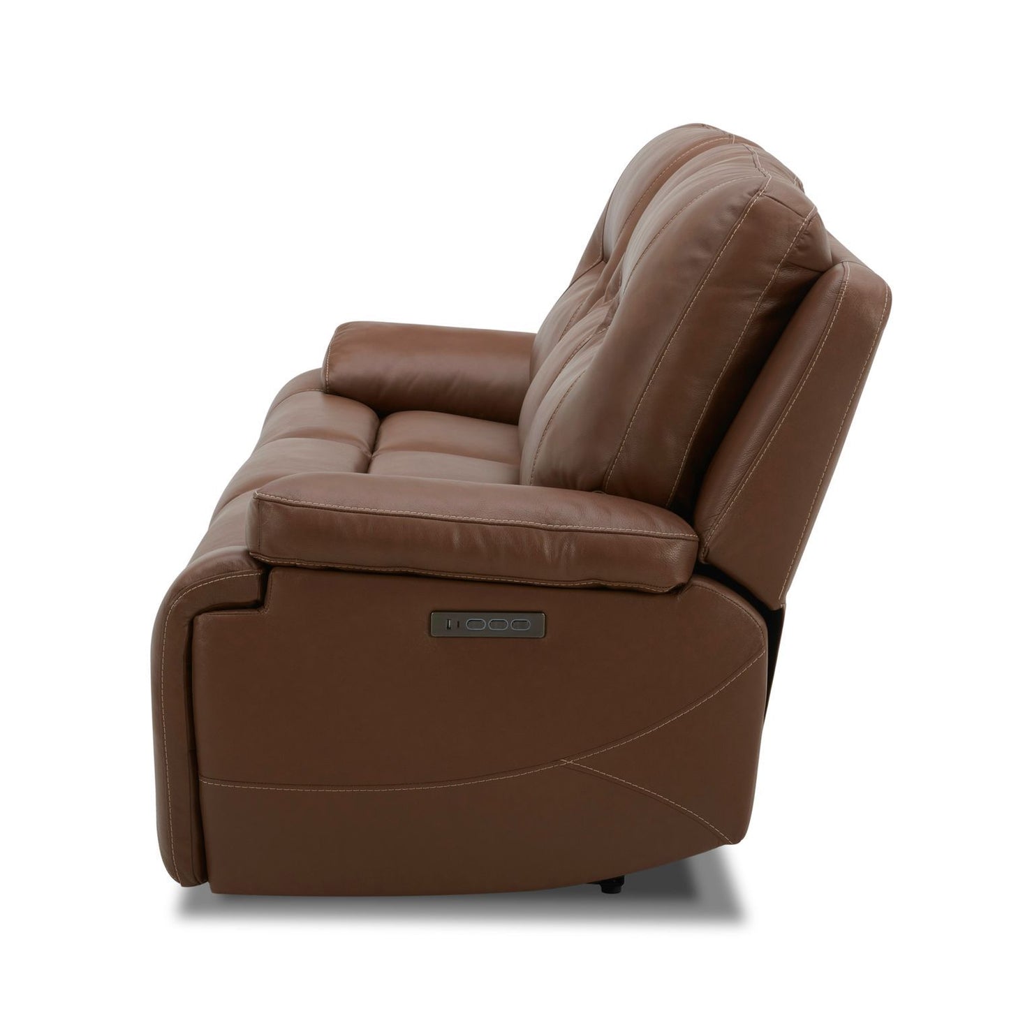 Cameron - Sofa P3 & ZG - Saddle - Dakota Saddle Leather - Hornell Furniture Outlet